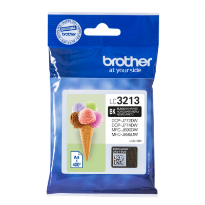 Brother LC 3213BK cartucho de tinta Original Negro