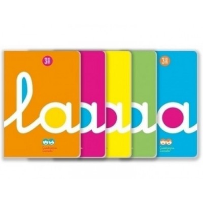 LIBRETA LAMELA FORMATO A4 RAYADO 3 MM 50 HOJAS POLIPROPILENO 90 GRS LAMELA 06A4P03