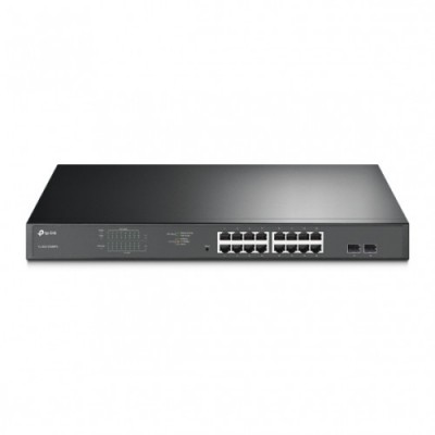 TP LINK TL SG1218MPE Gestionado Gigabit Ethernet 10 100 1000 Energia sobre Ethernet PoE Negro