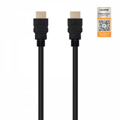 Nanocable HDMI V20 15m cable HDMI 15 m HDMI tipo A Estandar Negro