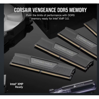 MEMORIA CORSAIR DDR5 32GB 2X16GB PC5600 VENGEANCE CMK32GX5M2B5600Z40