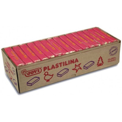 CAJA 15 PASTILLAS PLASTILINA 350 G RUBi JOVI 7206