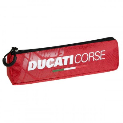 ESTUCHE PEQUENO 1 COMPARTIMENTO ROJO 21 X 6 X 5 CM DUCATI 18209051300