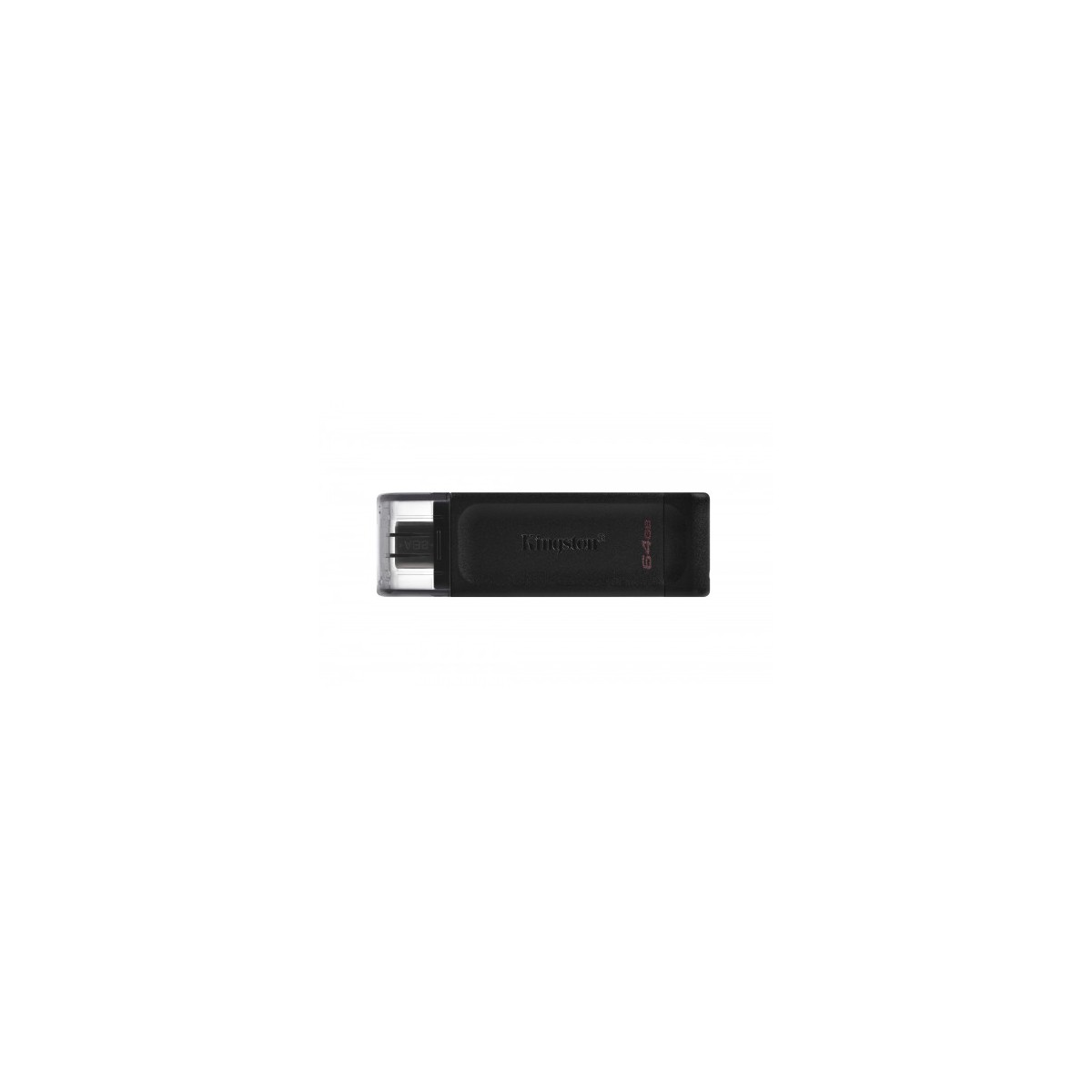 Kingston Technology DataTraveler 70 unidad flash USB 64 GB USB Tipo C 32 Gen 1 31 Gen 1 Negro