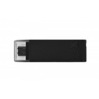 Kingston Technology DataTraveler 70 unidad flash USB 64 GB USB Tipo C 32 Gen 1 31 Gen 1 Negro