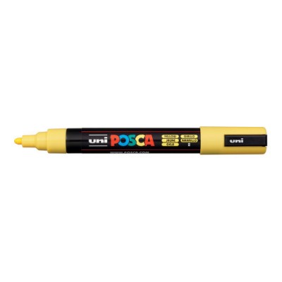 MARCADOR PC 5M POSCA 18 25MM AMARILLO UNI BALL 264176000