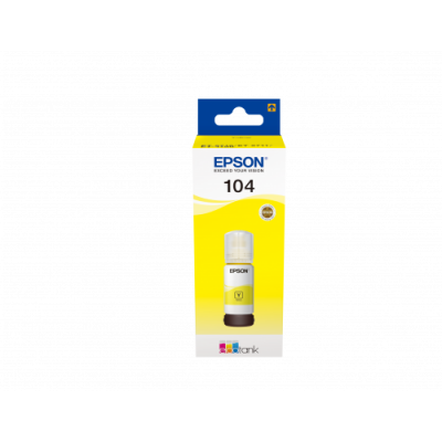 Epson 104 EcoTank Yellow ink bottle