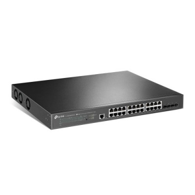 TP Link TL SG3428XPP M2 switch Gestionado L2 25G Ethernet 100 1000 2500 Energia sobre Ethernet PoE 1U Negro