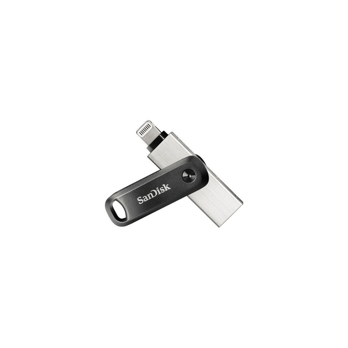 SanDisk iXpand unidad flash USB 64 GB USB Type A Lightning 32 Gen 2 31 Gen 2 Negro Plata