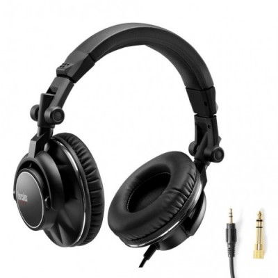 Hercules HDP DJ60 Auriculares Diadema Conector de 35 mm Negro