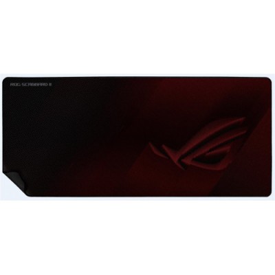 ASUS ROG Strix Scabbard II Alfombrilla de raton para juegos Negro Rojo