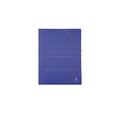 CARPETA CARTON AZUL 500 GR M2 FOLIO GOMA SOLAPA MARIOLA 1085