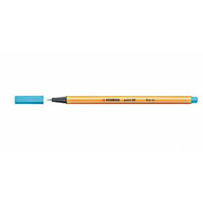 ROTULADOR PUNTA FINA POINT 88 04MM AZUL CLARO STABILO 88 57