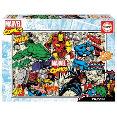 Educa Marvel Comics Puzzle rompecabezas 1000 piezas