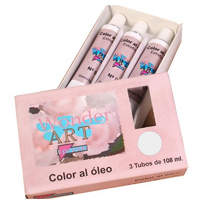 Pryse 6251002 pintura al oleo 108 ml Tubo Plata Titan Blanco