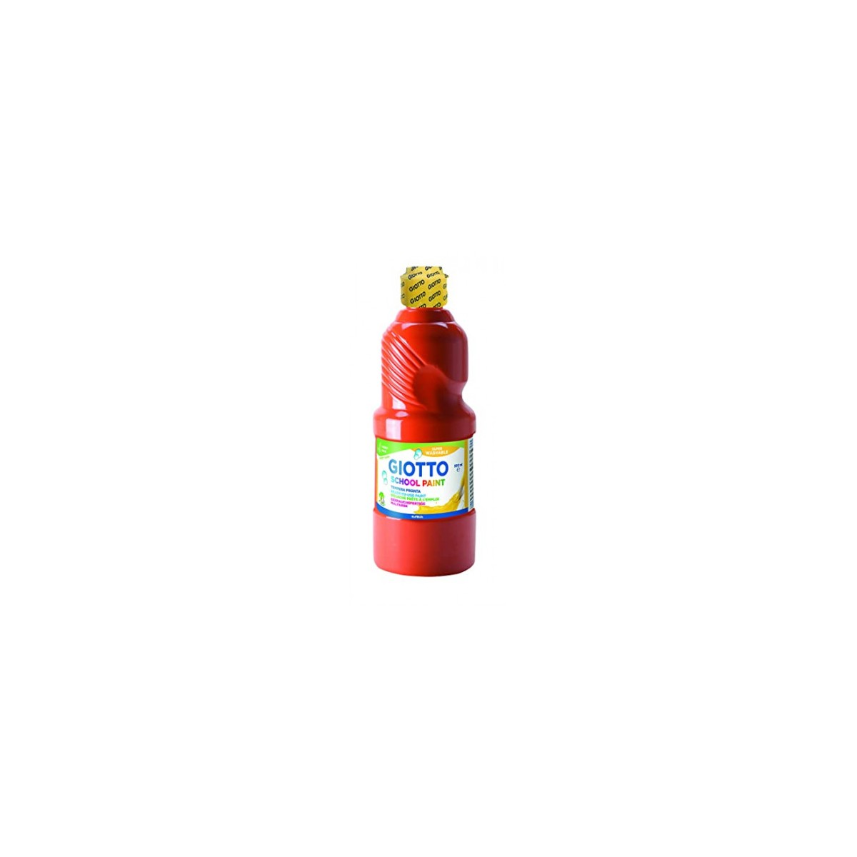 Giotto Tempera Escolar 500 ml Botella Rojo