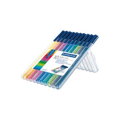 ESTUCHE 10 PZASTRIPLUS COLOR 323 SURT STAEDTLER 323 SB10