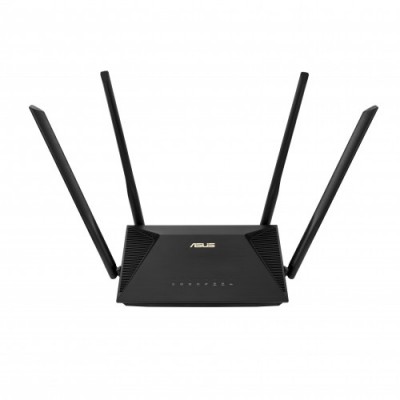 ASUS RT AX53U router inalambrico Gigabit Ethernet Doble banda 24 GHz 5 GHz 3G 4G Negro