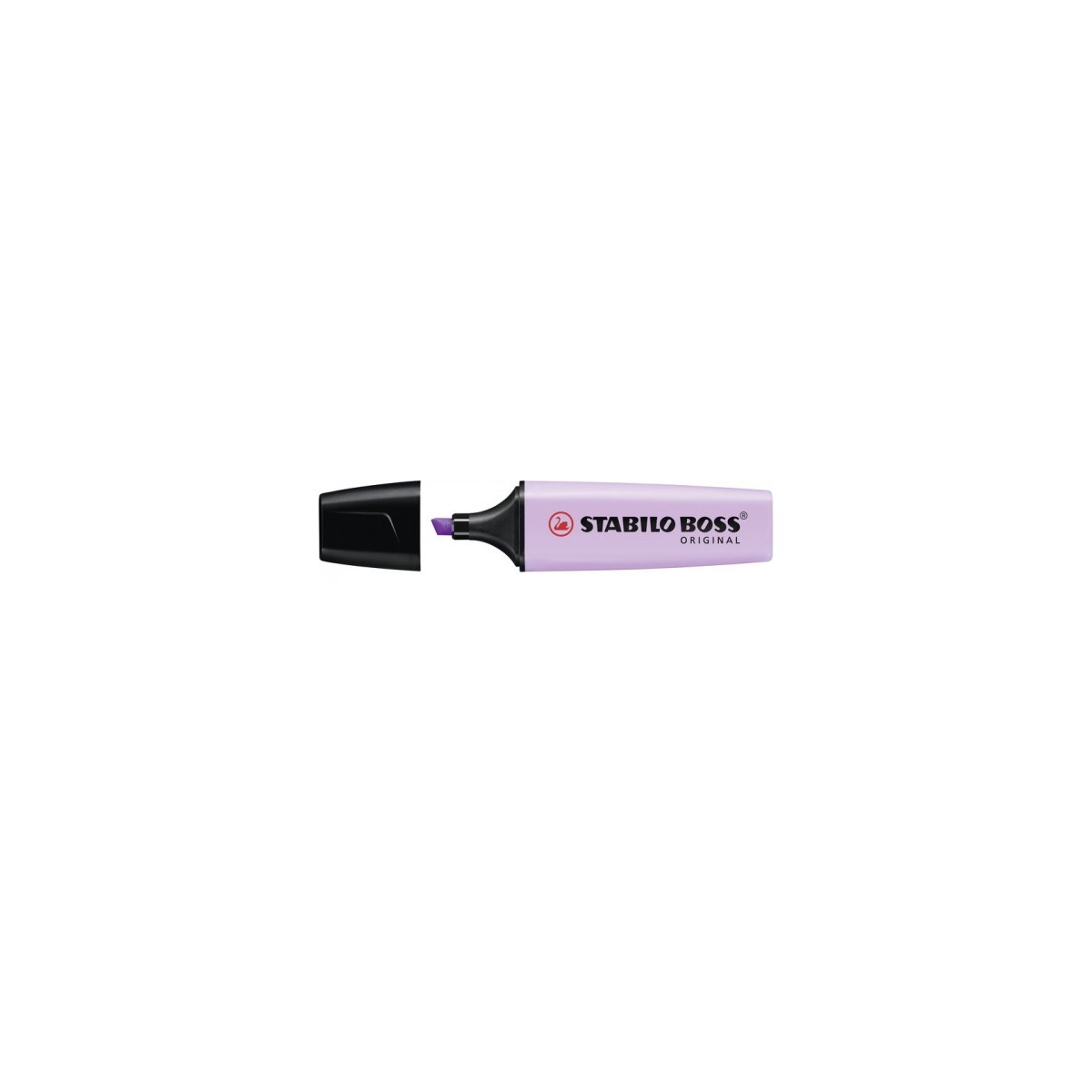 MARCADORFLUORESCENTE BOSS TRAZO 2 5MM VIOLETA PASTEL STABILO 70 155