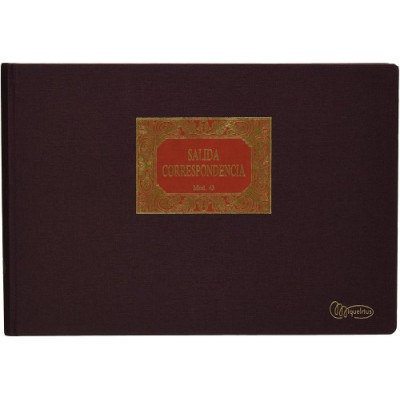 Miquelrius 5043 registro comercial libro Bronce Marron 100 hojas